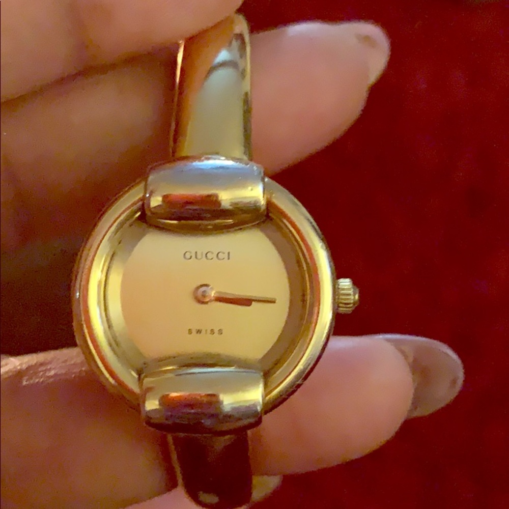 Vintage Goldtone Gucci Watch